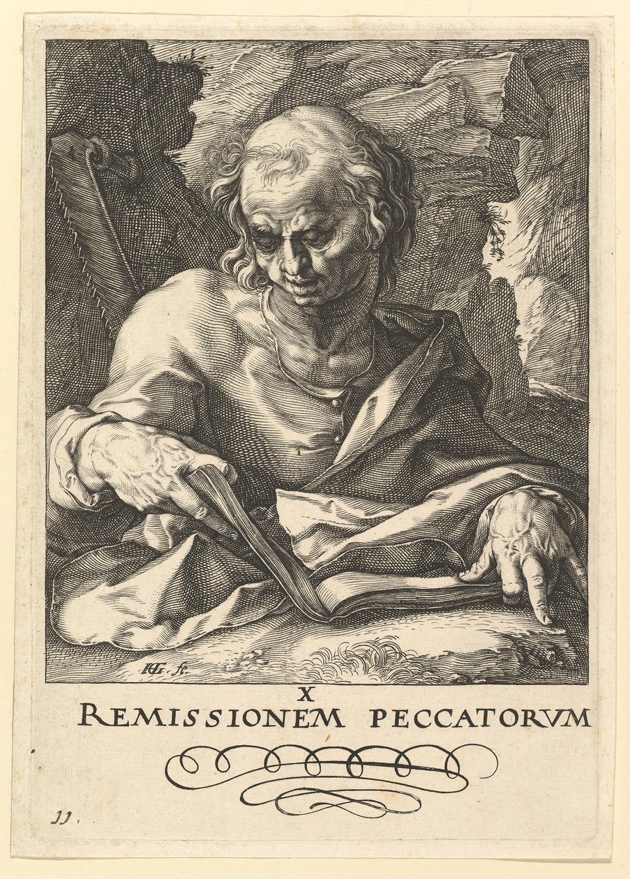 St. Simon von Hendrik Goltzius