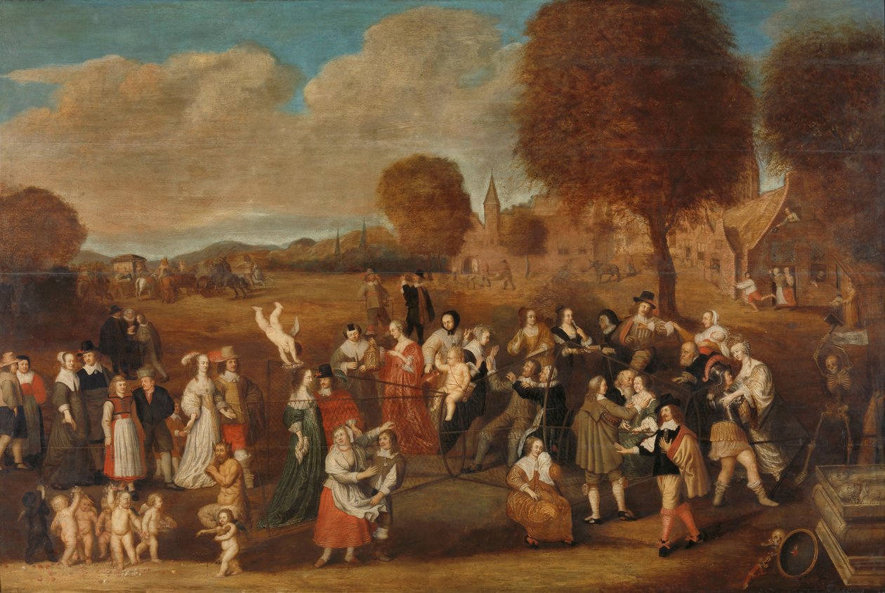 Die Ehefalle: eine Allegorie der Ehe von Hendrik Noorderwiel