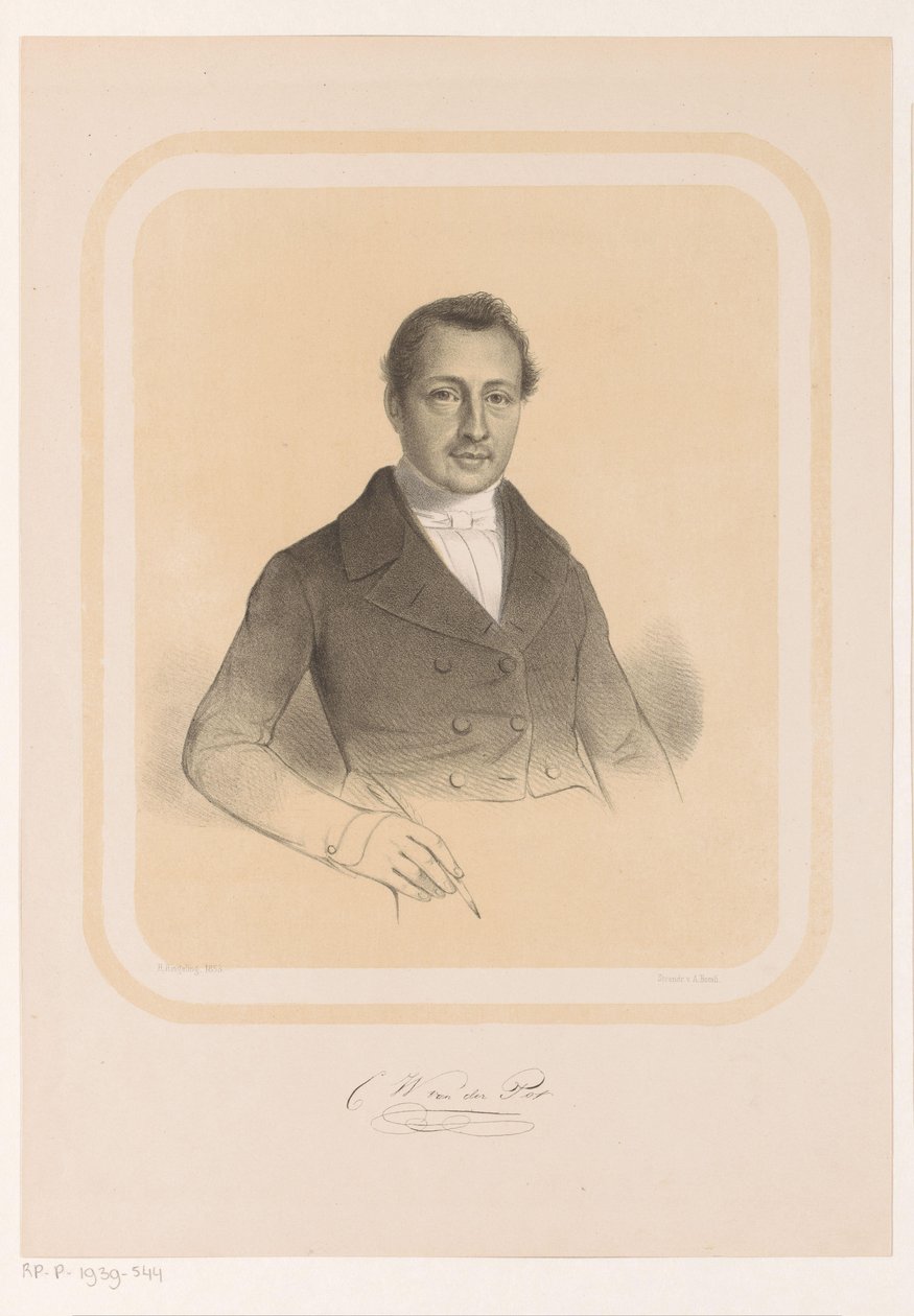 Porträt von Combertus Willem van der Pot von Hendrik Ringeling