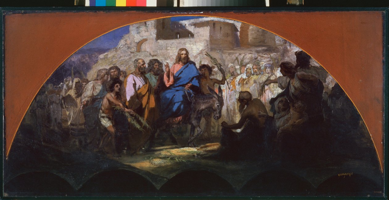 Der Einzug Christi in Jerusalem von Henryk Siemiradzki
