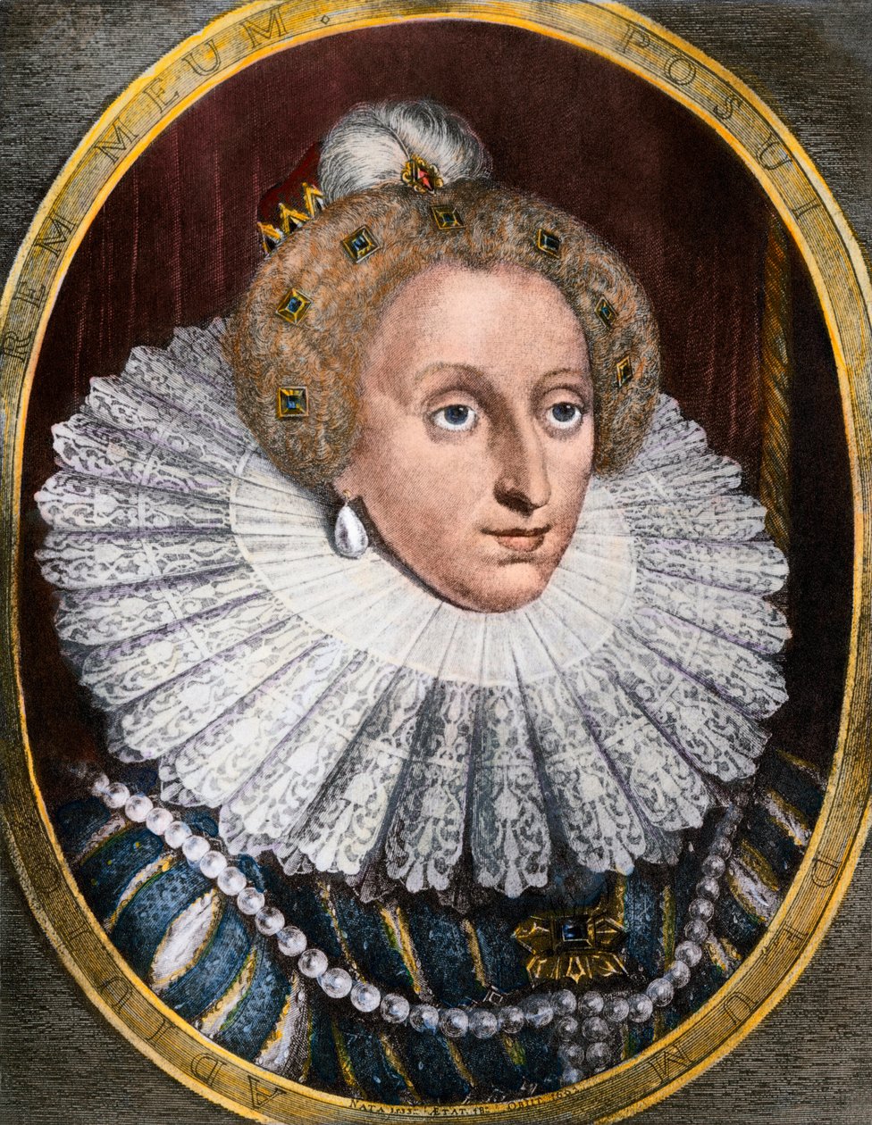 Porträt von Königin Elizabeth I. von England von Hendrik the Young Hondt