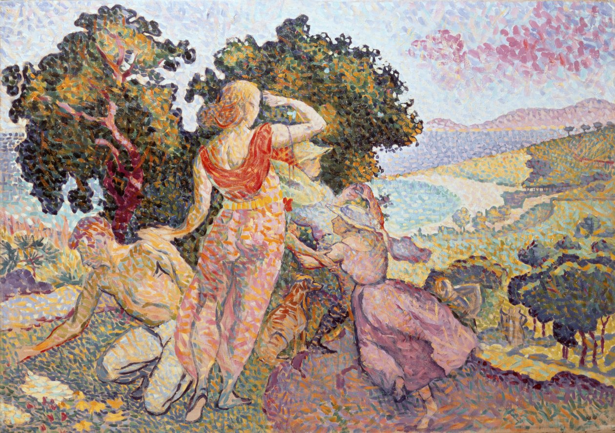 Die Ausflügler, 1894 von Henri Edmond Cross