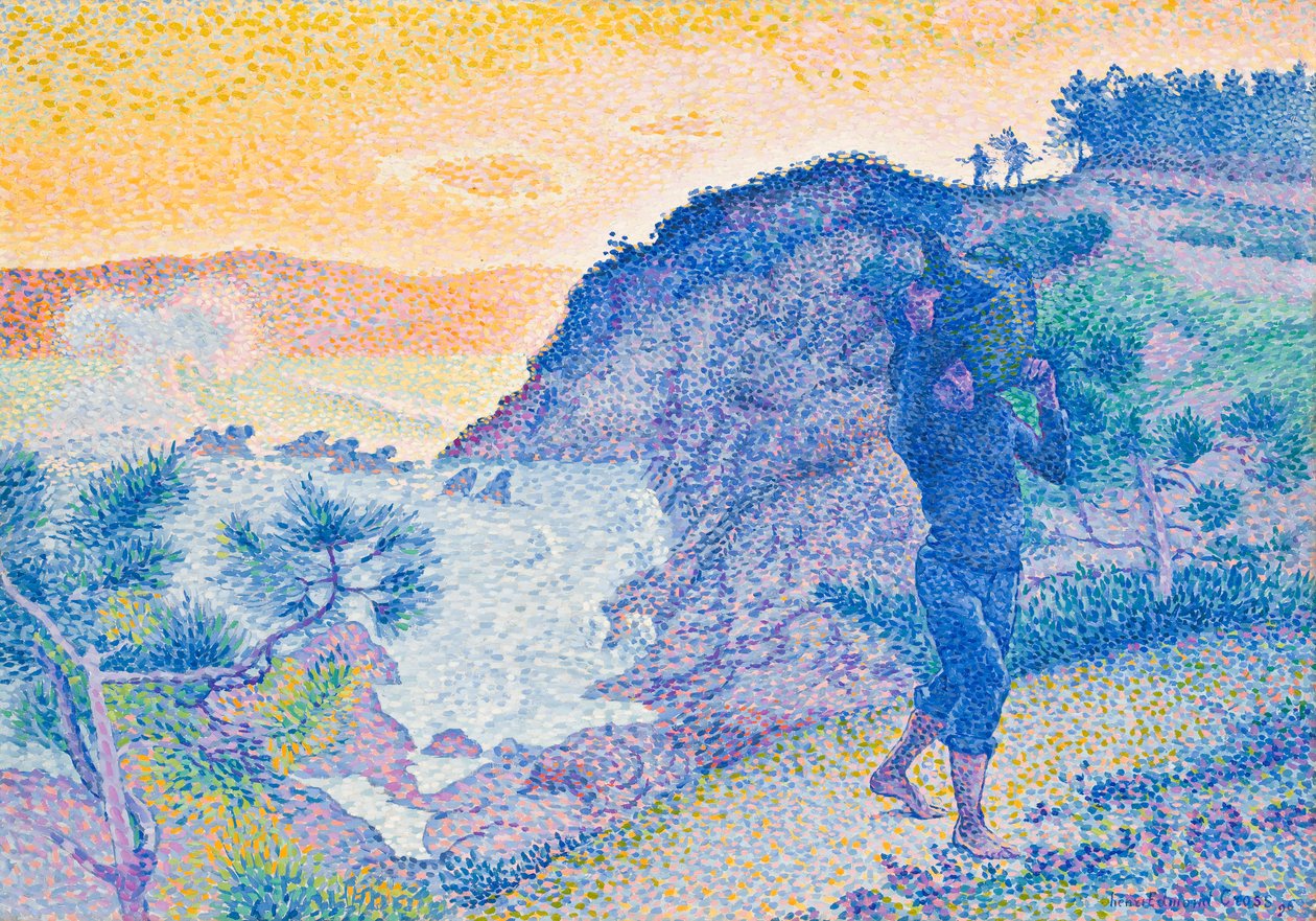 Die Rückkehr des Fischers von Henri Edmond Cross