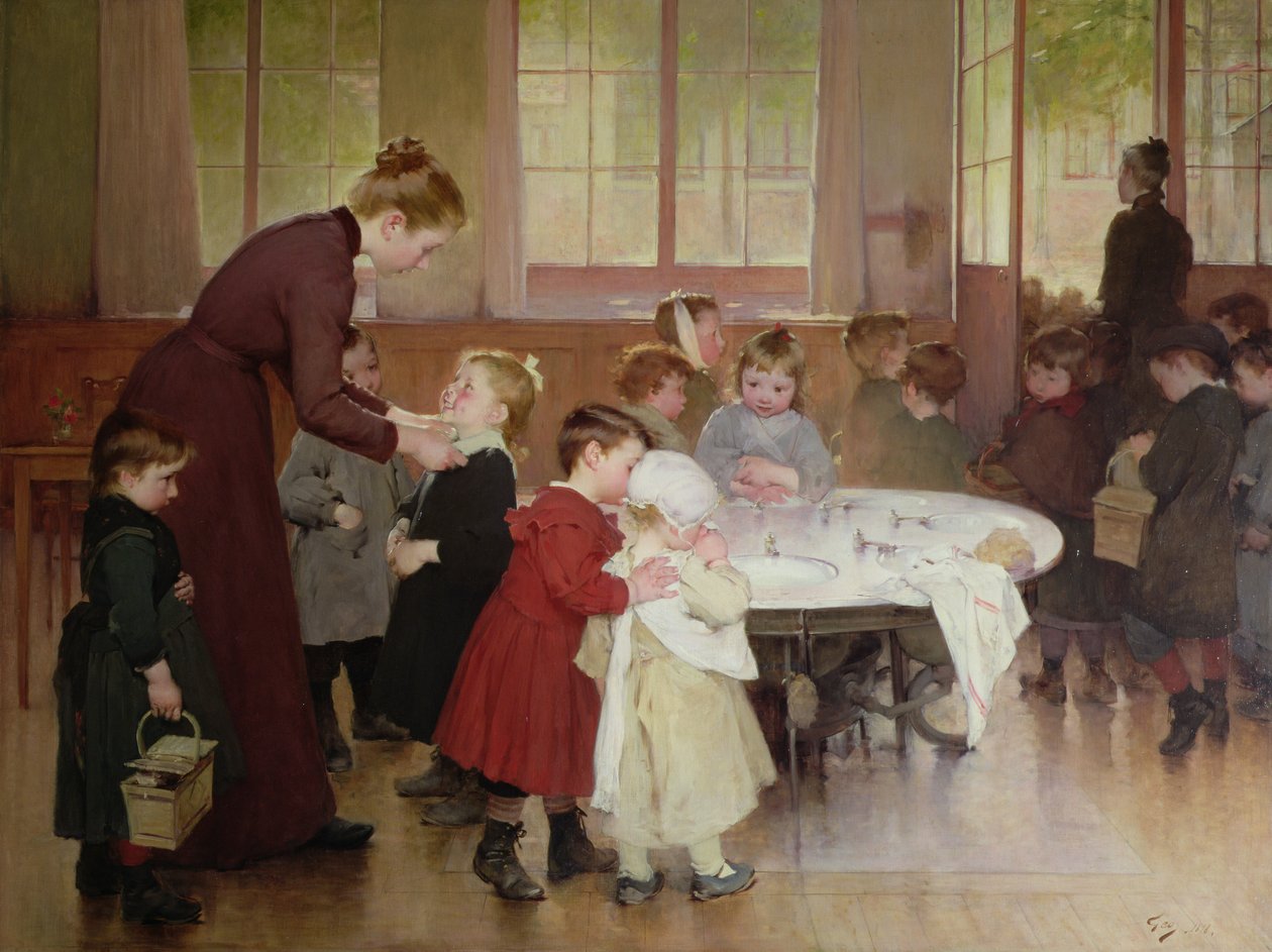 Kindergarten, 1898 von Henri Jules Jean Geoffroy