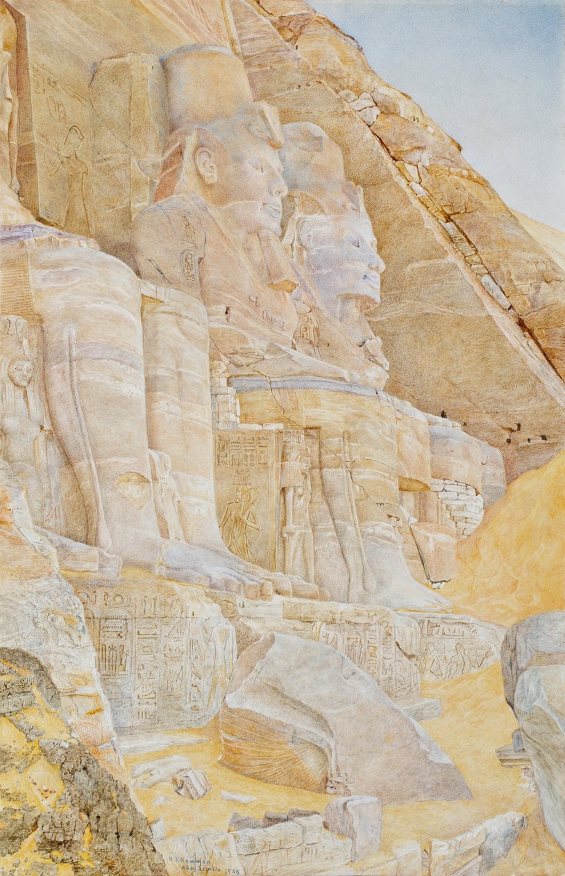 Tempel von Ramses II. von Henri Roderick Newmann