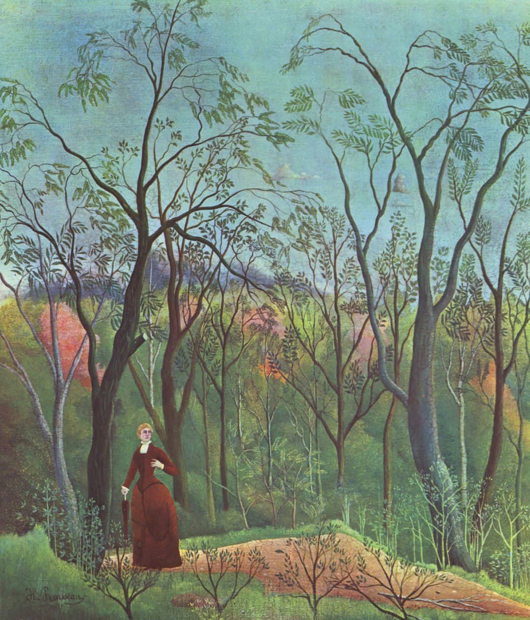 Am Waldrand von Henri Rousseau