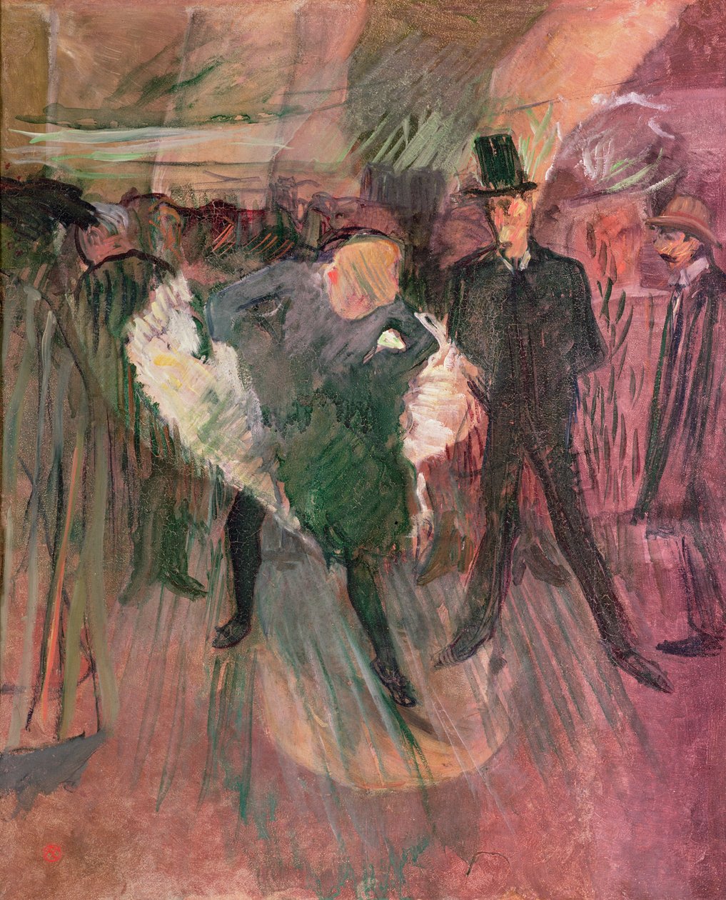 La Goulue und Valentin le Desosse von Henri de Toulouse Lautrec