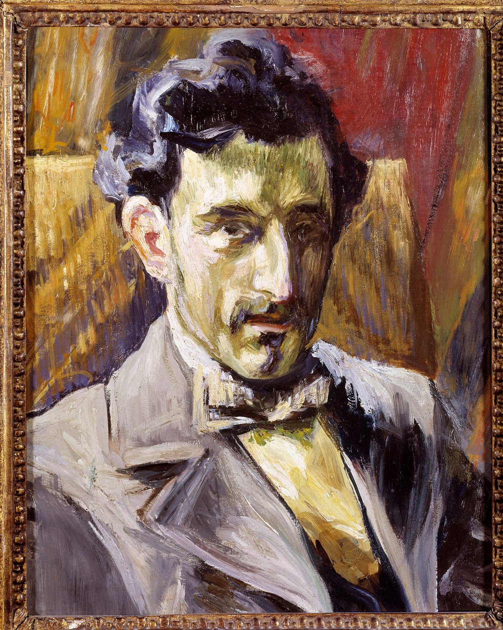 Porträt des Komponisten Maurice Ravel (1875-1937) Gemälde von Henri Manguin (1874-1949) 1903 von Henri Charles Manguin