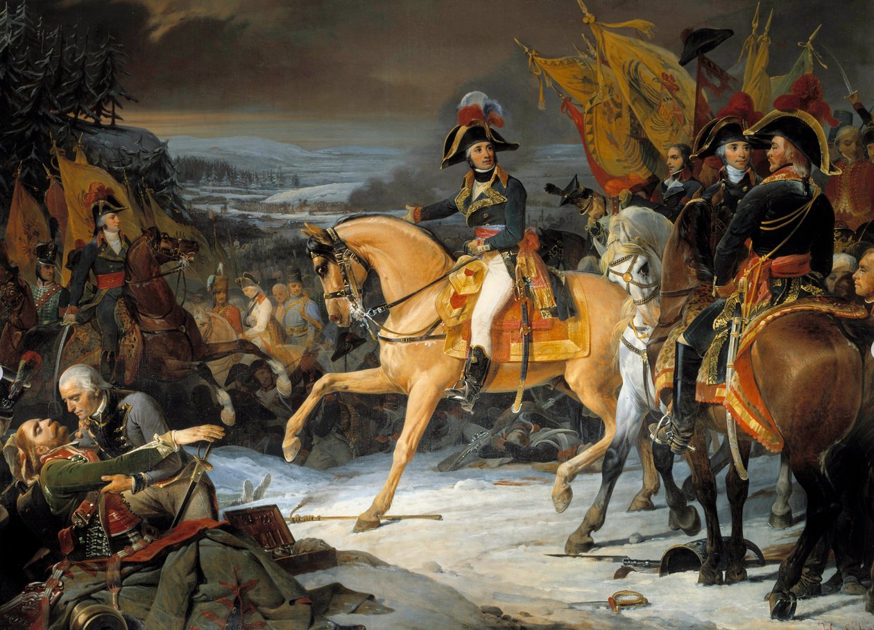 Die Schlacht von Hohenlinden am 3. Dezember von Henri Frederic Schopin