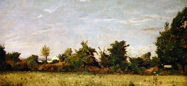 Landschaft mit Hütte von Henri Joseph Harpignies