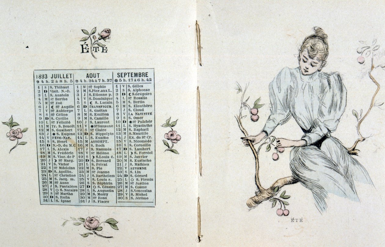 Ein Almanach von Gedichten von Henri Boutet