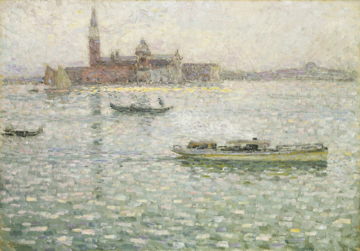 San Giorgio Maggiore, Venedig von Henri Eugene Augustin Le Sidaner