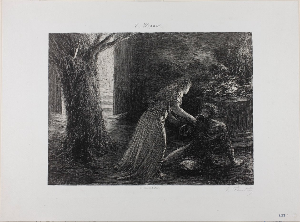 Debüt der Walküre von Henri Fantin-Latour