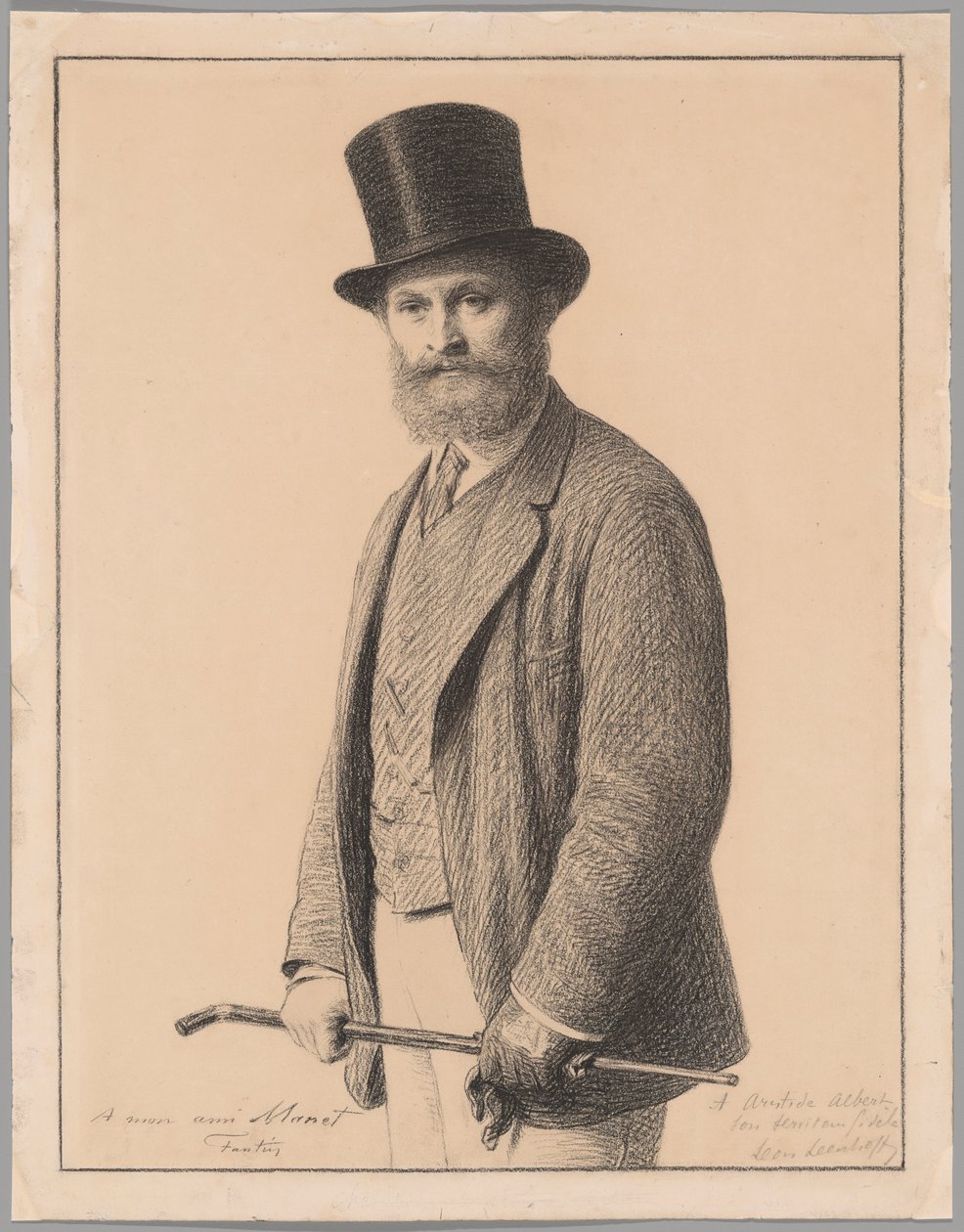 Porträt von Édouard Manet von Henri Fantin-Latour
