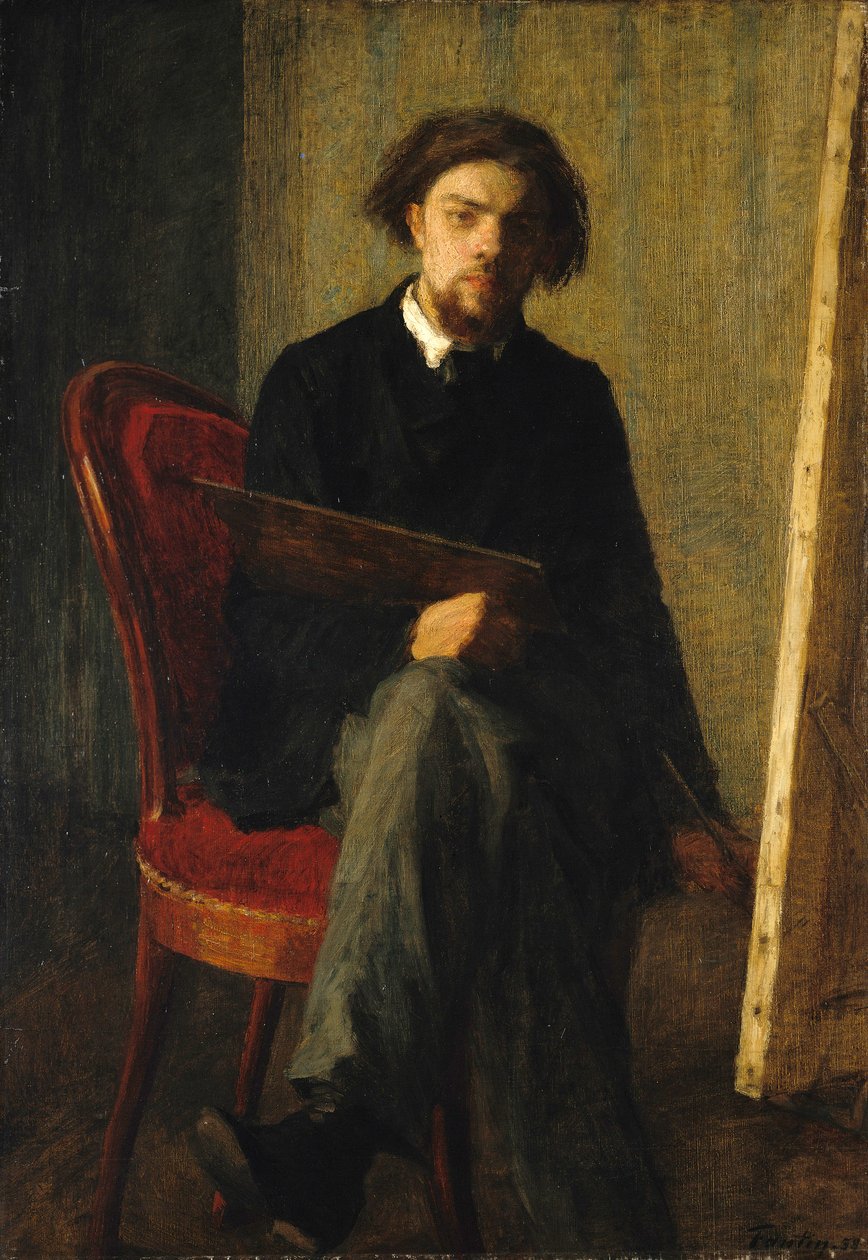 Selbstbildnis von Henri Fantin-Latour