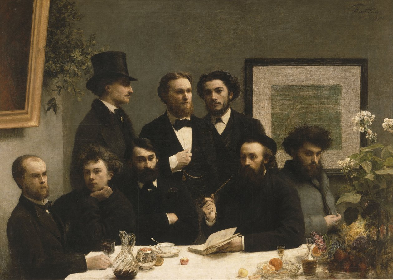 Eine Ecke des Tisches von Henri Fantin-Latour