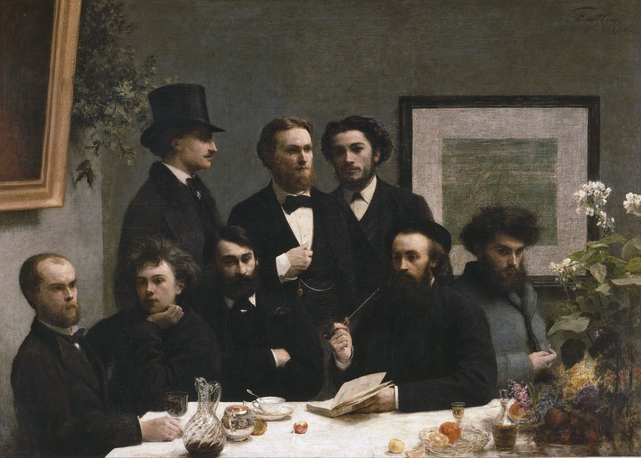 Eine Ecke des Tisches von Henri Fantin-Latour