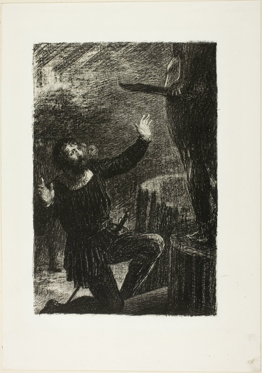 Benvenuto Cellini, Akt III: Das Gießen des Perseus von Ignace Henri Jean Fantin Latour