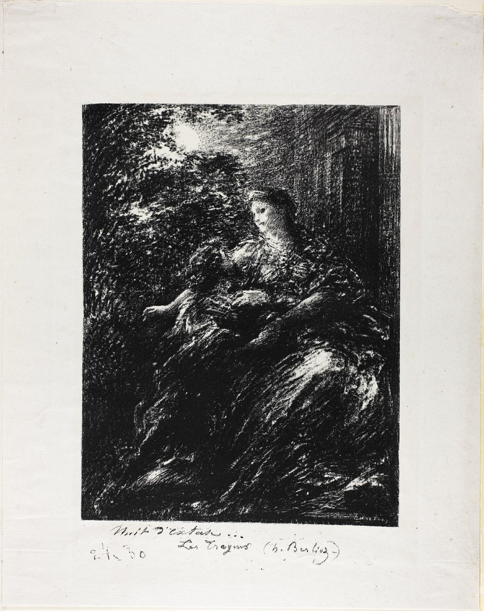 Duett der Trojaner, sechste Platte von Ignace Henri Jean Fantin Latour