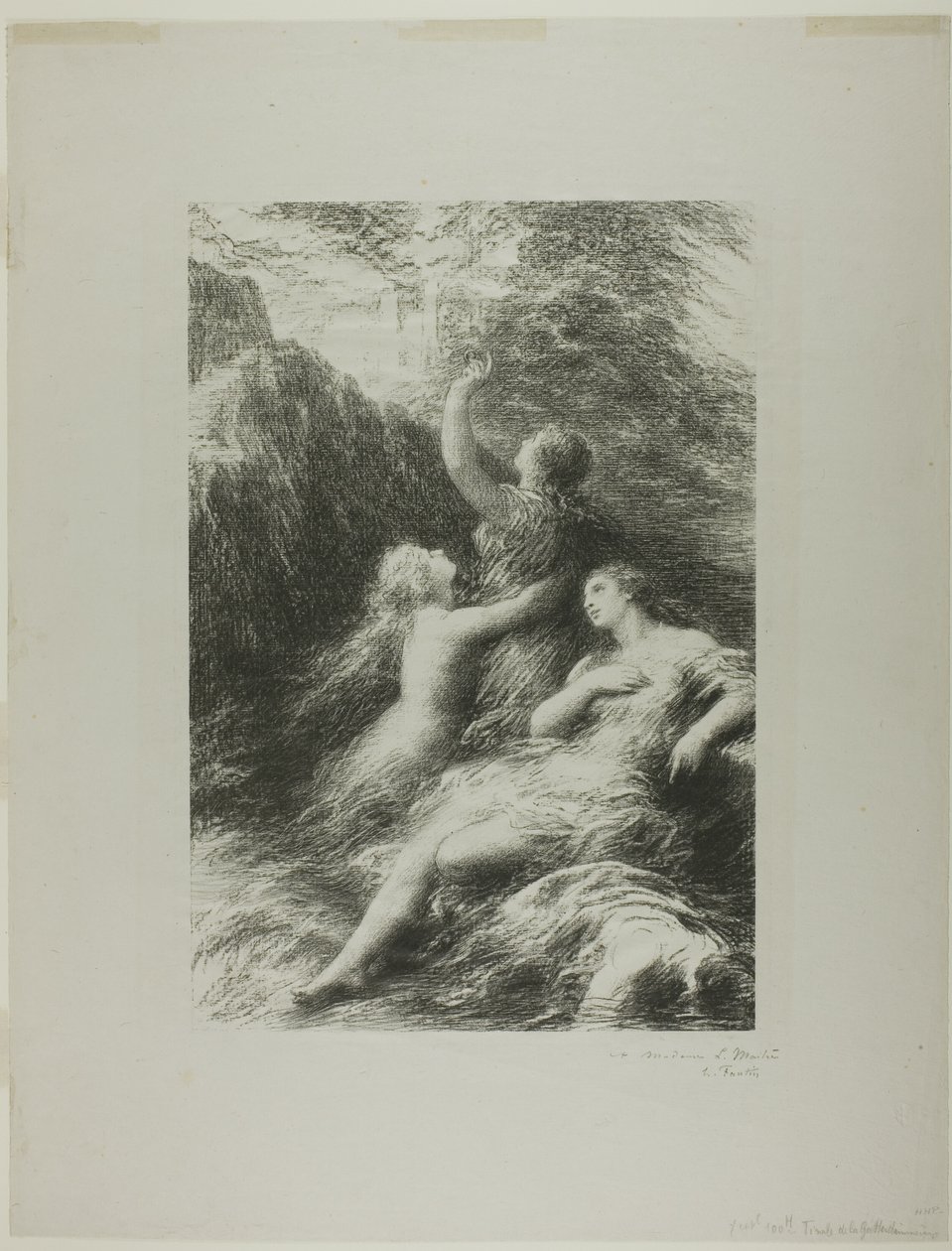 Finale der Götterdämmerung von Ignace Henri Jean Fantin Latour