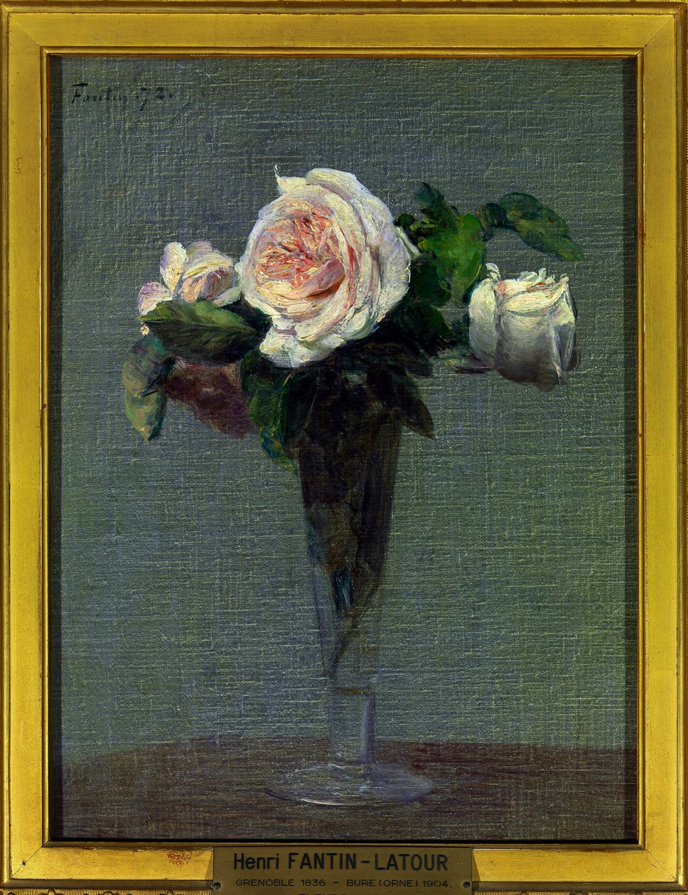Blumen von Ignace Henri Jean Fantin Latour