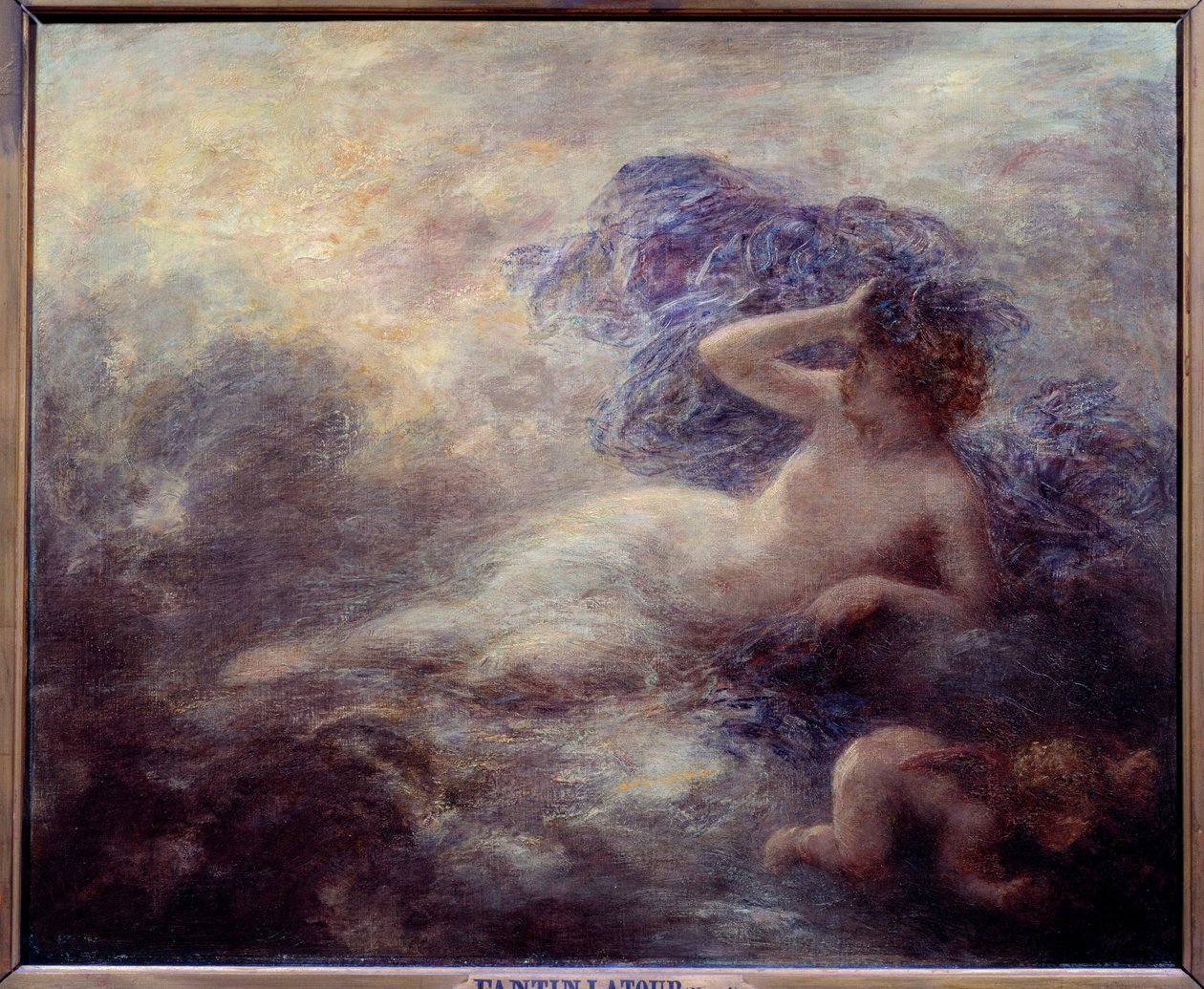 Die Nacht Gemälde von Henri Fantin Latour von Ignace Henri Jean Fantin Latour
