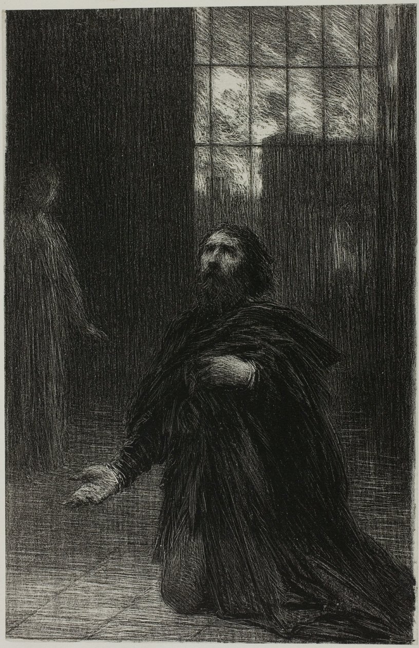 Rienzi, Akt V: Rienzis Gebet von Henri Fantin Latour