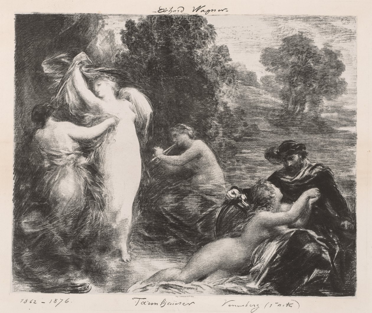 Venusberg von Ignace Henri Jean Fantin Latour