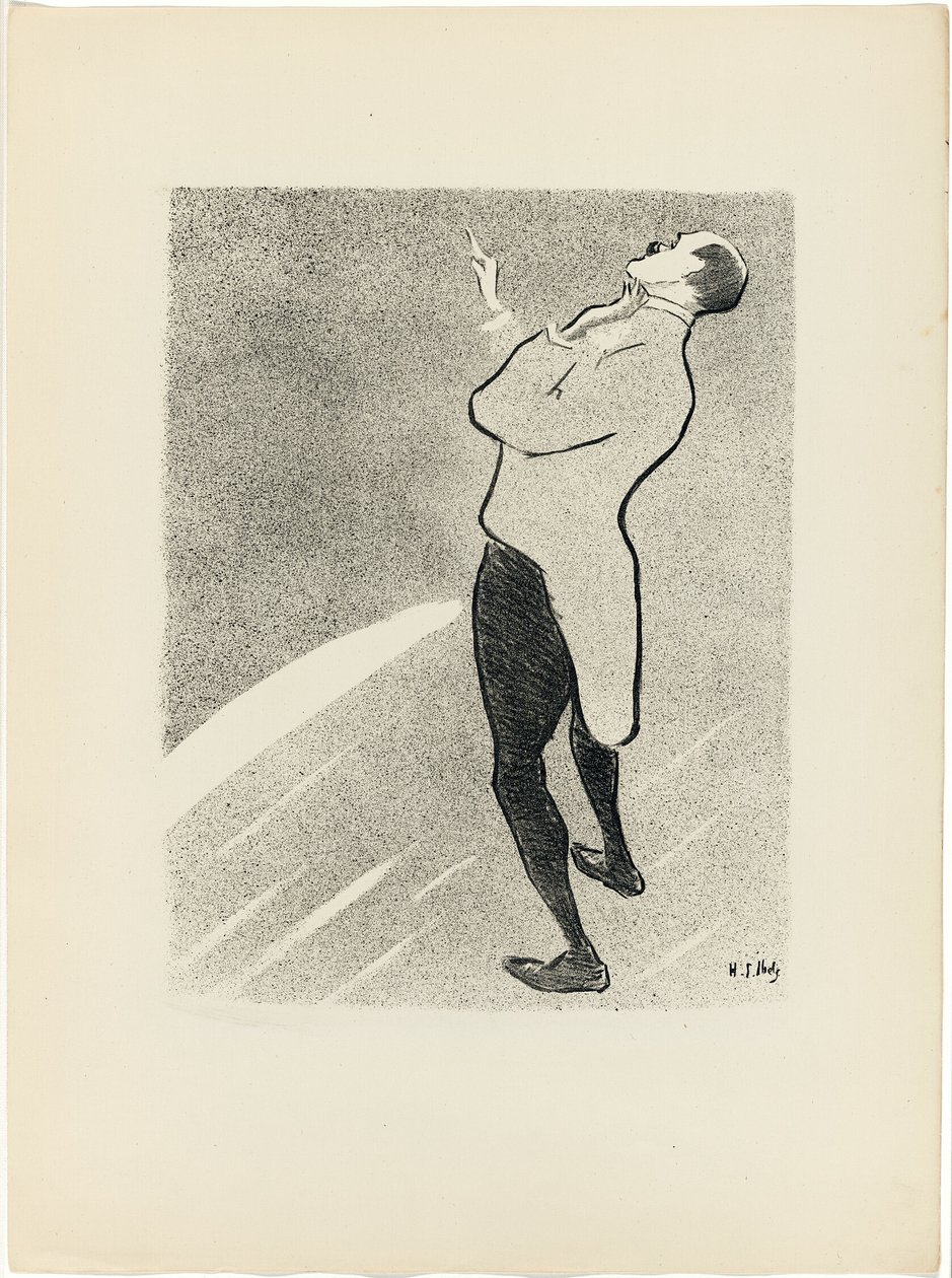 Kam-Hill, aus Le Café-Concert von Henri-Gabriel Ibels