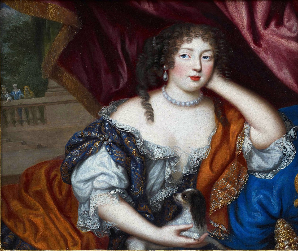 Porträt von Louise Renee de Penancoet de Kerouaille, Herzogin von Portsmouth von Henri Gascar