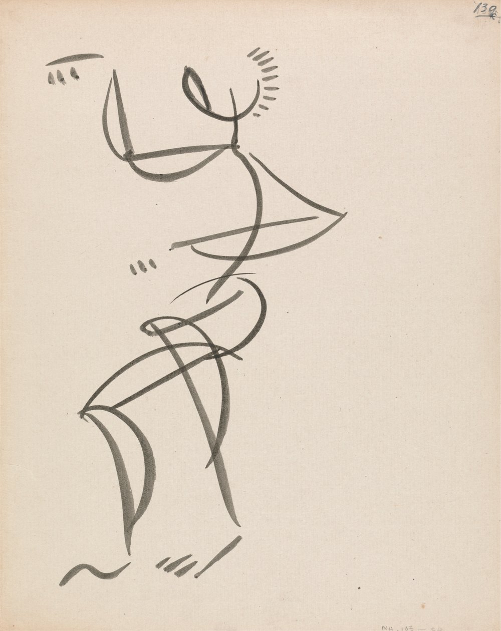 Tanzende Figur von Henri Gaudier-Brzeska