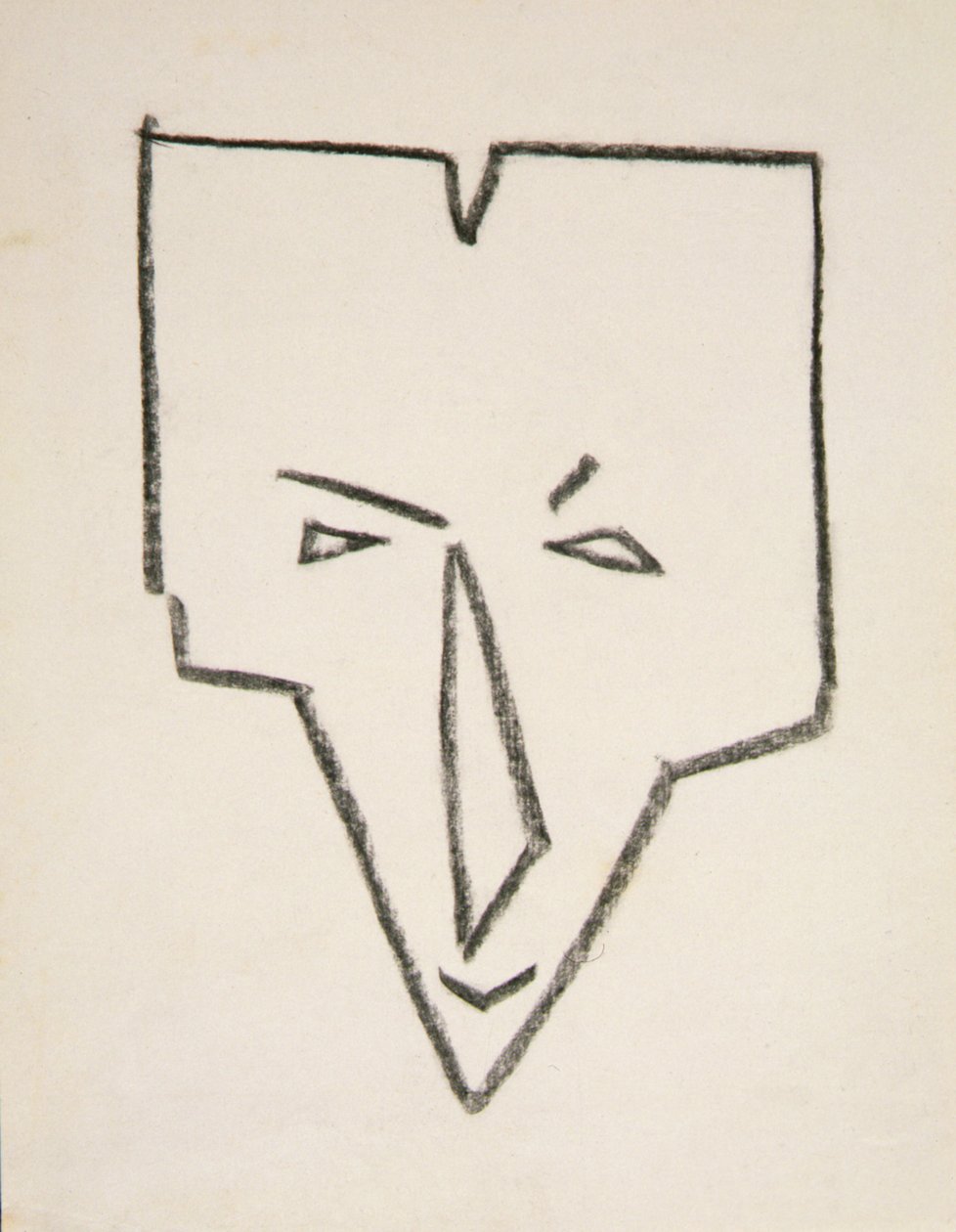 Ethnische Maskenkopf von Henri Gaudier Brzeska