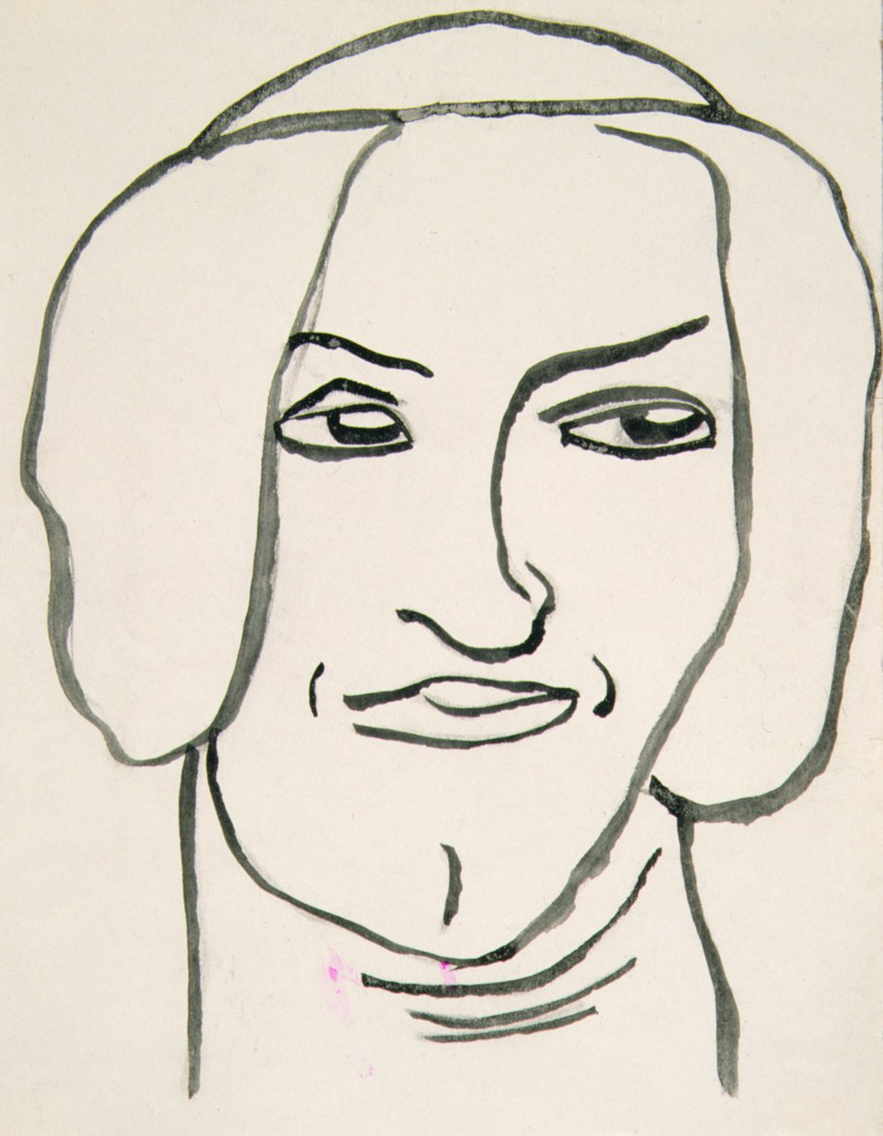 Sophie lächelt von Henri Gaudier Brzeska