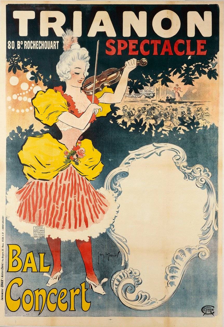 Trianon Spektakel Bal Konzert, 1897 von Henri Georges Meunier