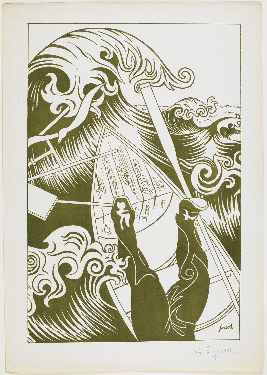 Die Welle, 1894 von Henri Gustave Jossot