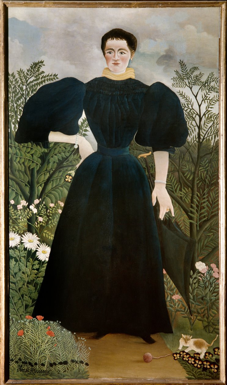 Madame M von Henri J.F. (1844-1910) Rousseau
