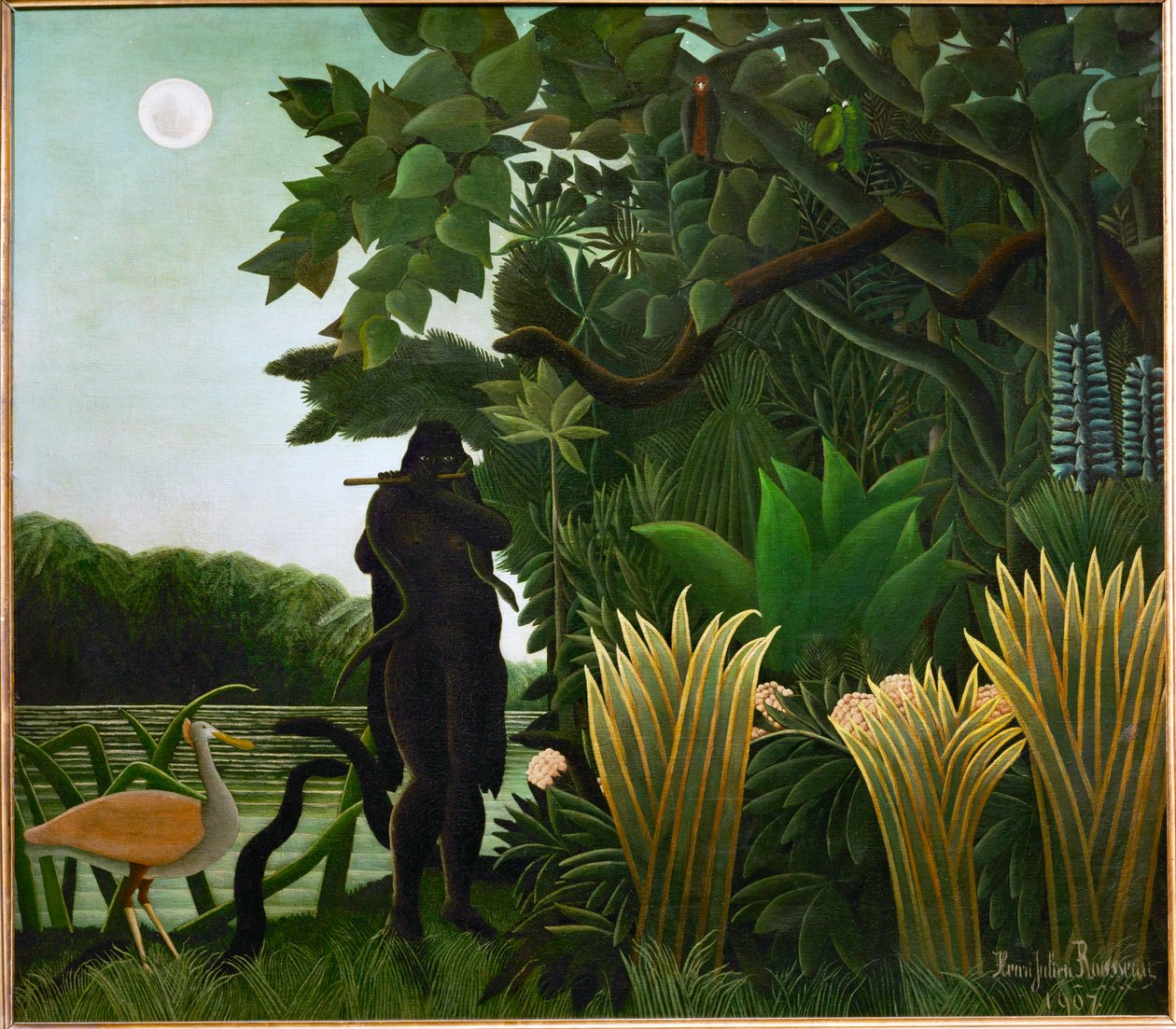 Der Schlangenbeschwörer von Henri J.F. (1844-1910) Rousseau