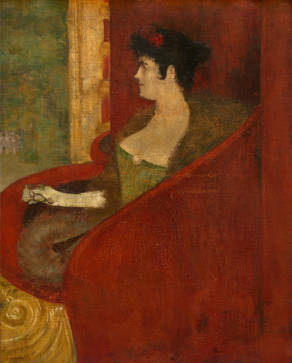 Die Schachtel von Henri Jacques Edouard Evenepoel