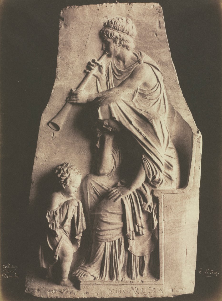 Gipsabguss aus der Depaulis-Sammlung, ca. 1854-55 von Henri Le Secq