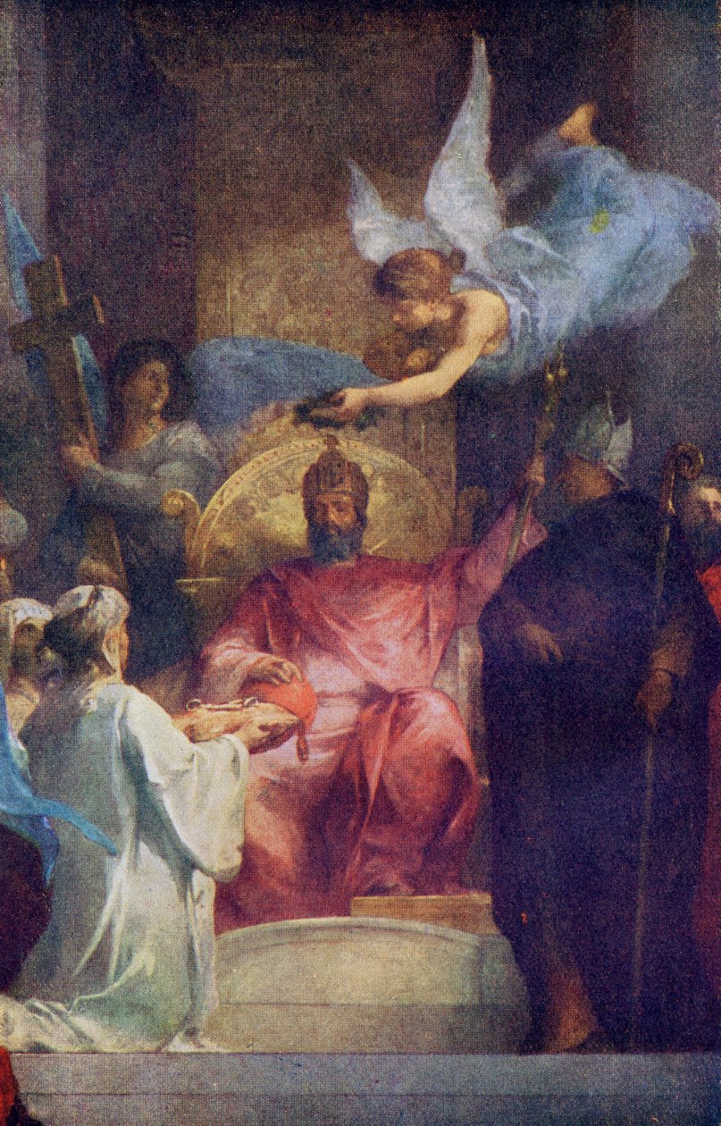 Karl der Große, Illustration aus 