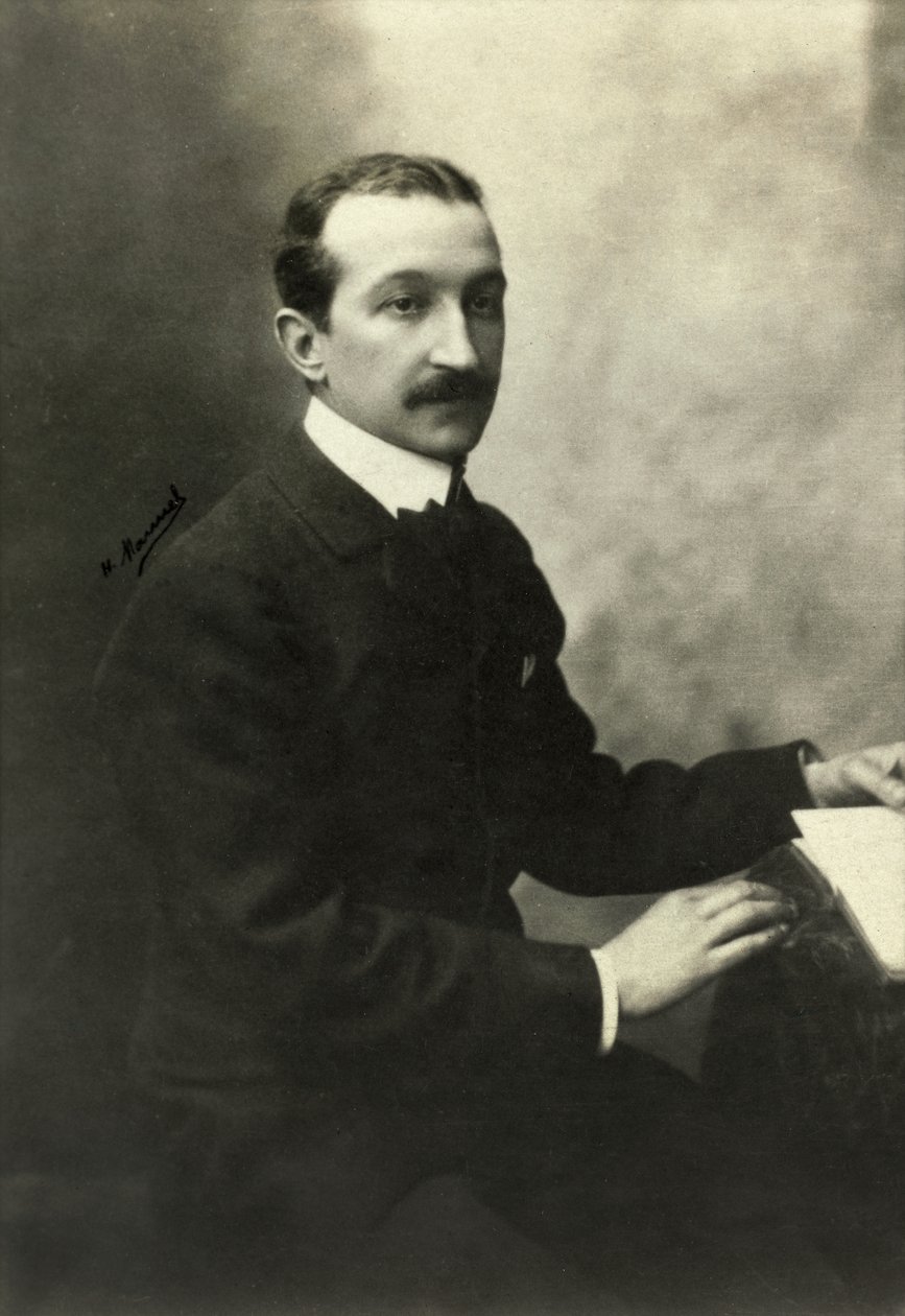 Porträt von Michel Corday von Henri Manuel