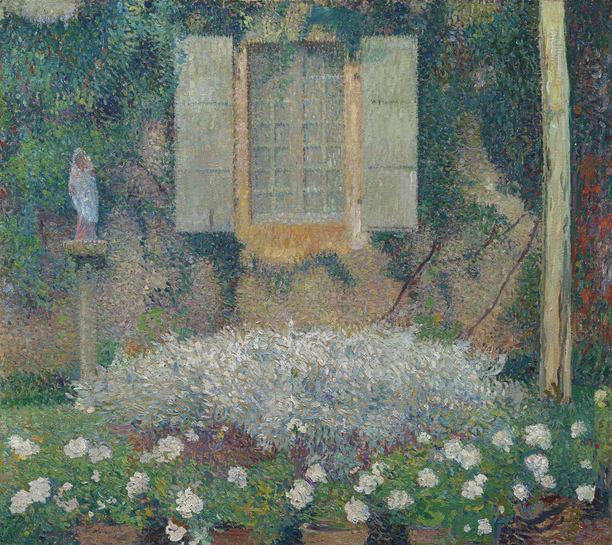 Fenster der Küche zum Garten in Marquayrol von Henri Martin