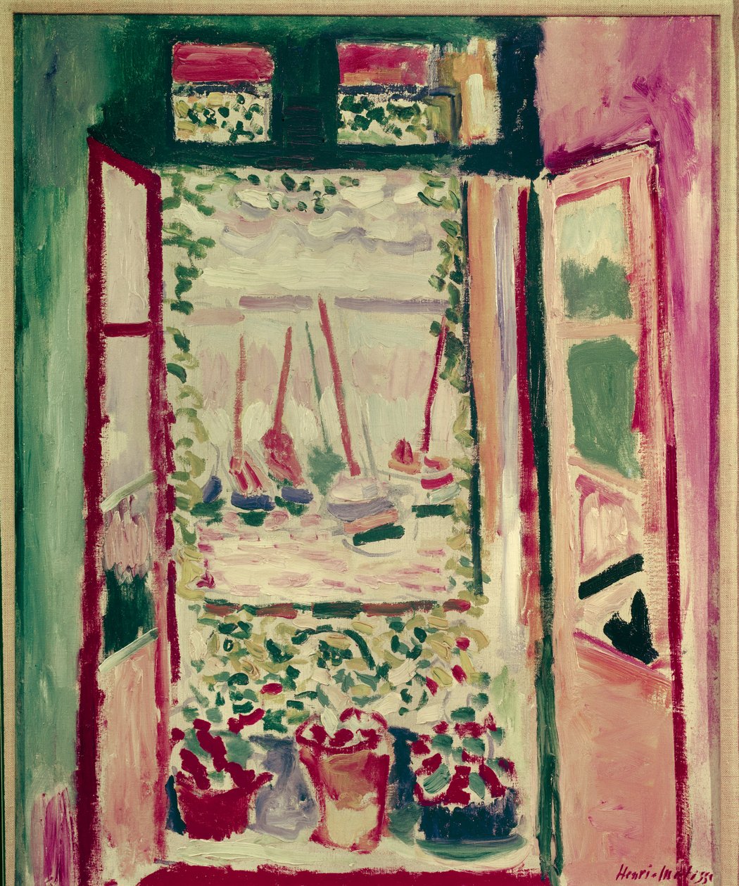 Fenêtre ouverte à Collioure von Henri Matisse