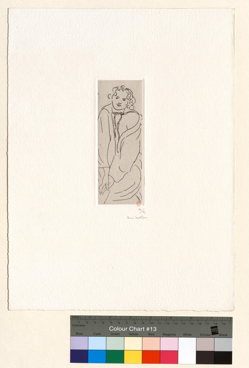 Figur im Morgenmantel von Henri Matisse