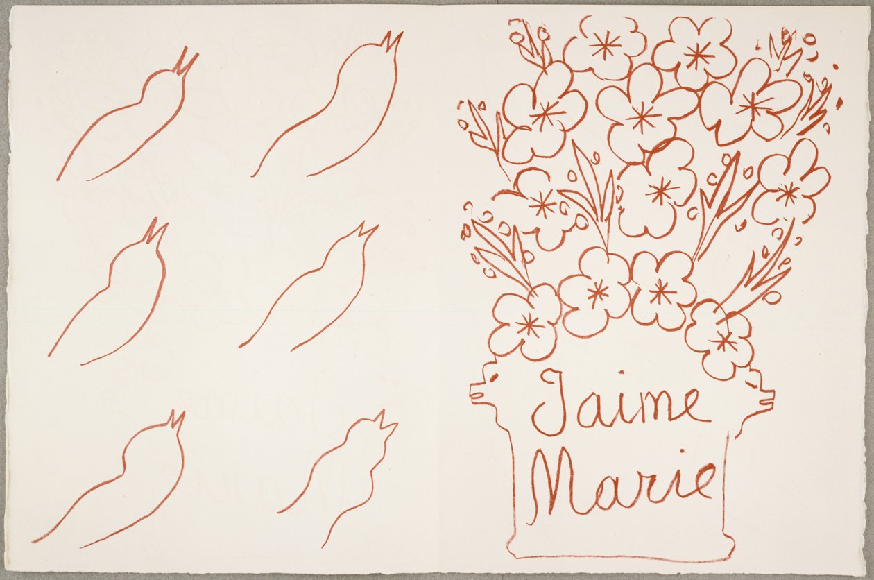 Florilège des Amours de Ronsard, 29. November von Henri Matisse