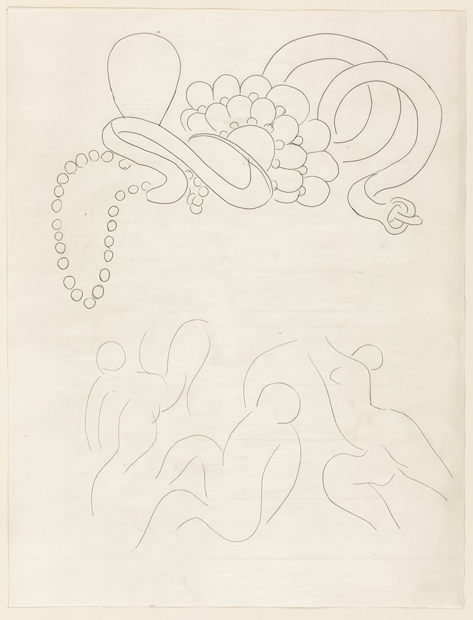 Hérodiade, Szene ll, Platte elf aus Poesies de Mallarmé von Henri Matisse