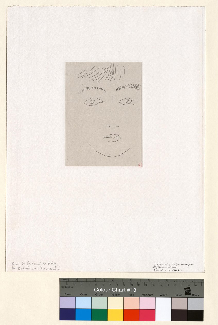 Josette Gris (seraphisch) von Henri Matisse