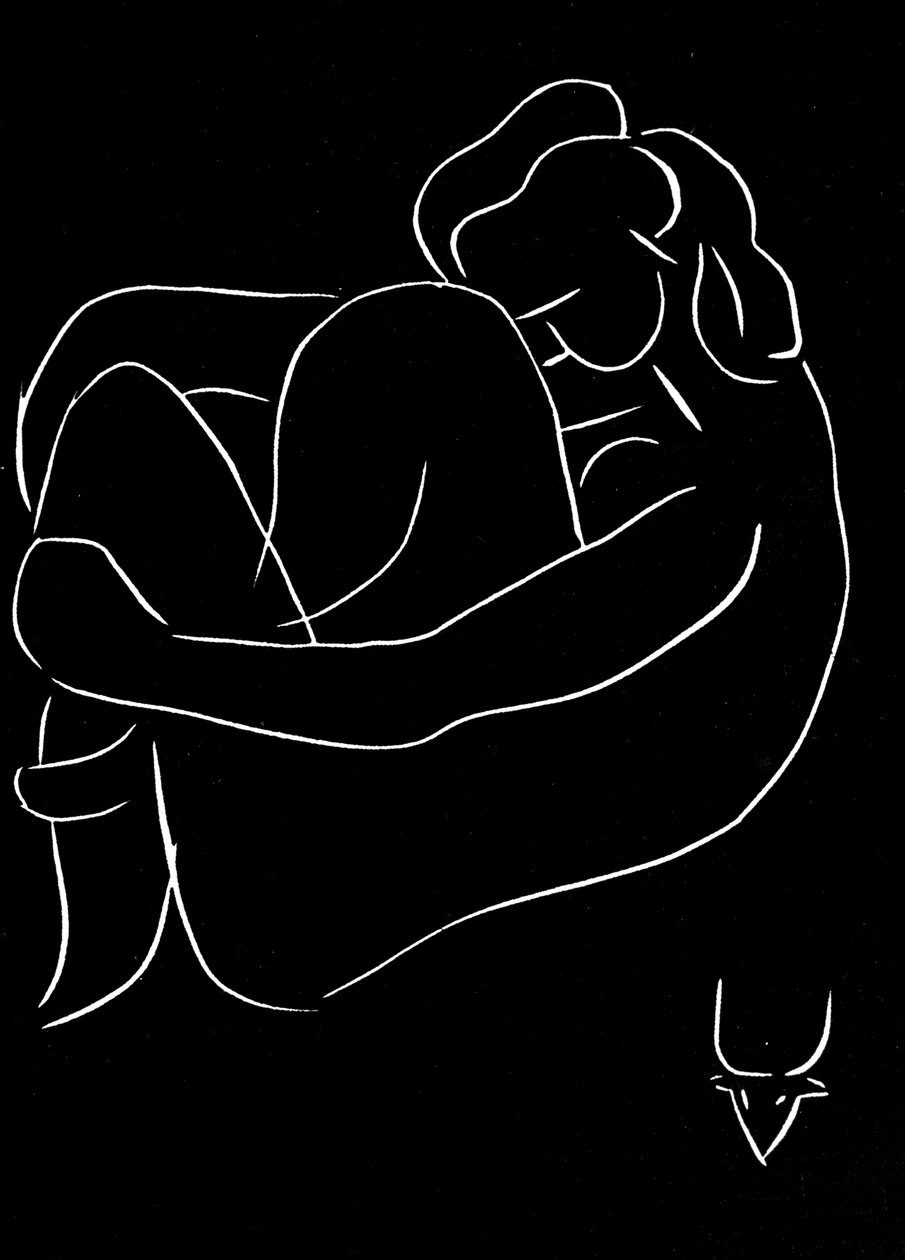 Pasiphae Chant De Minos (Les Crétois) von Henry De Montherlant, veröffentlicht 1944 von Henri Matisse