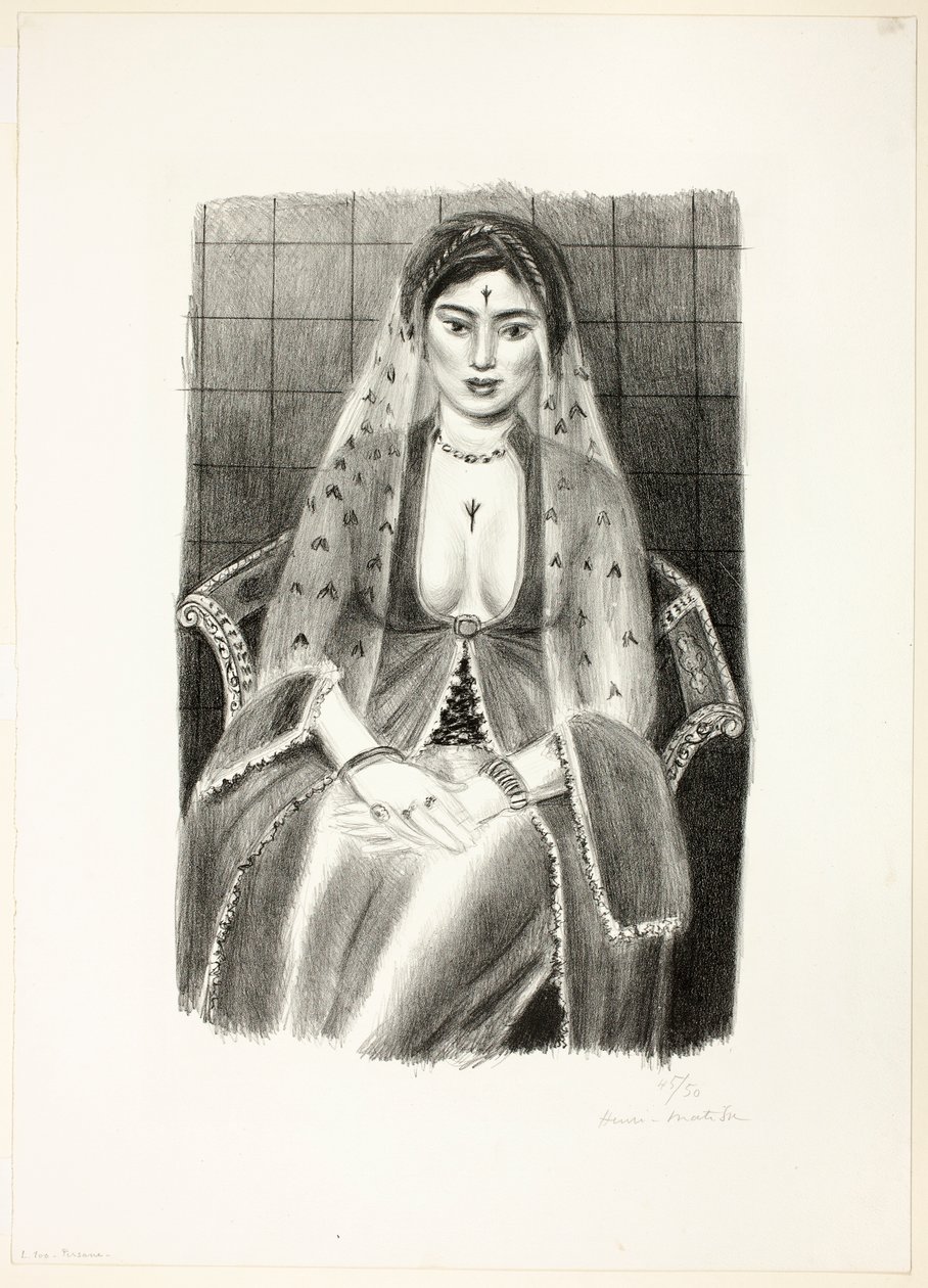 Persische Frau von Henri Matisse