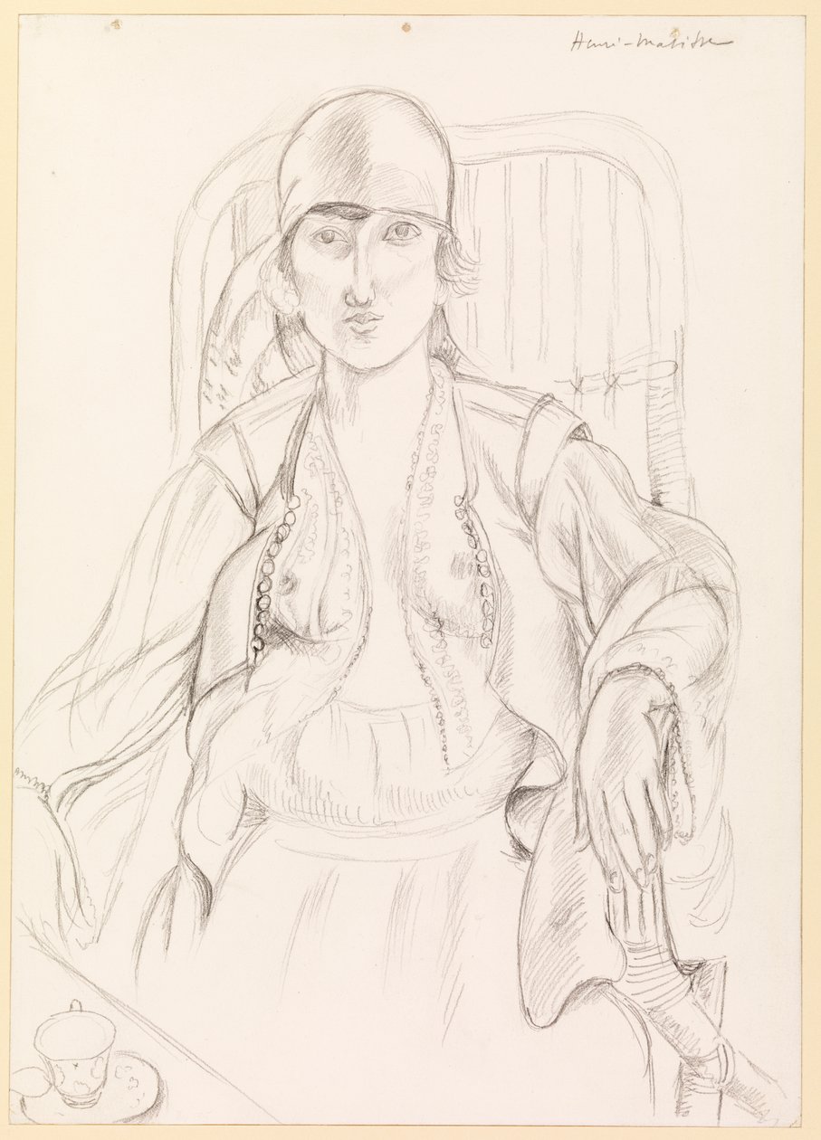Sitzende Frau von Henri Matisse